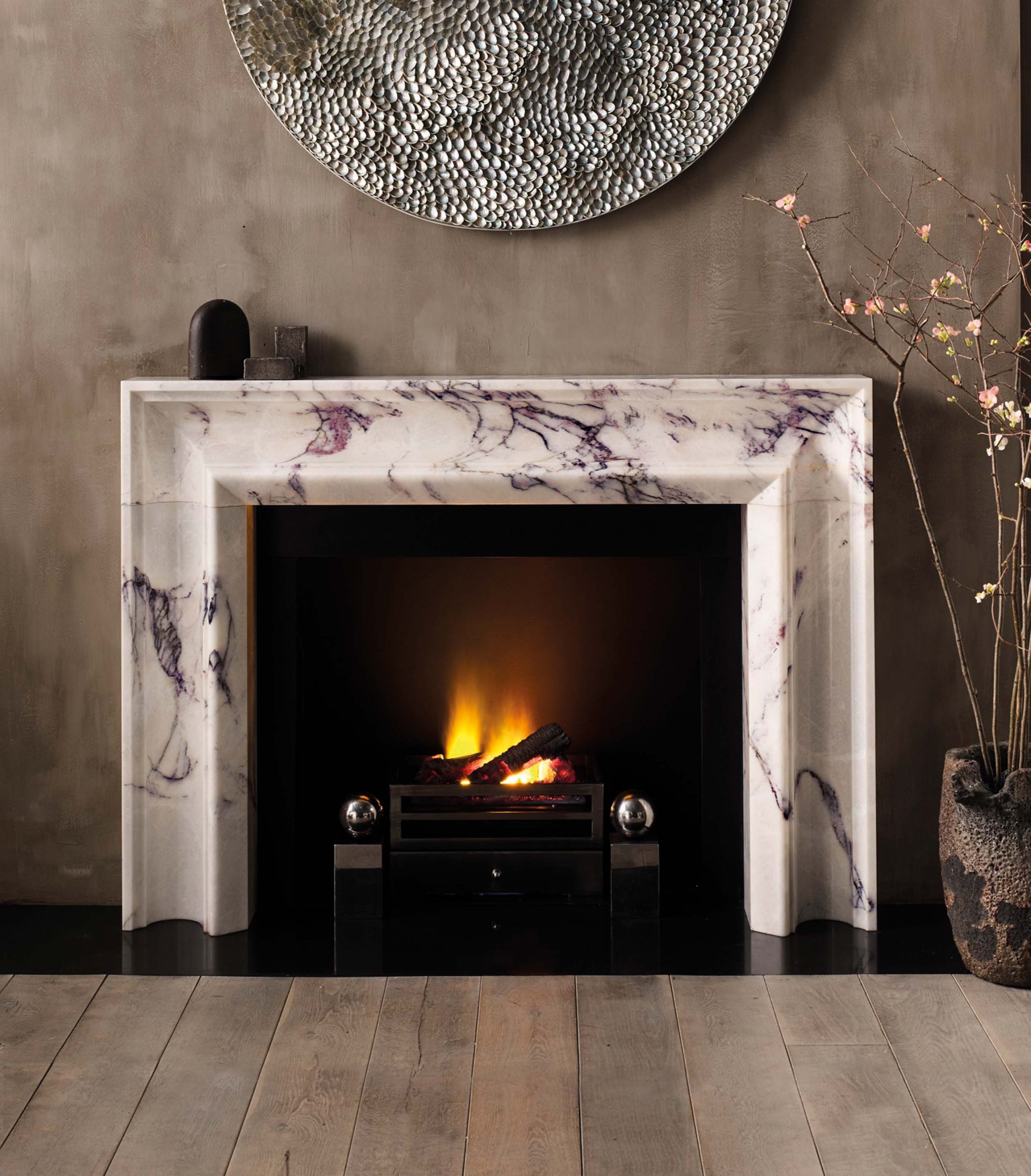 Luna in Lilac Marble