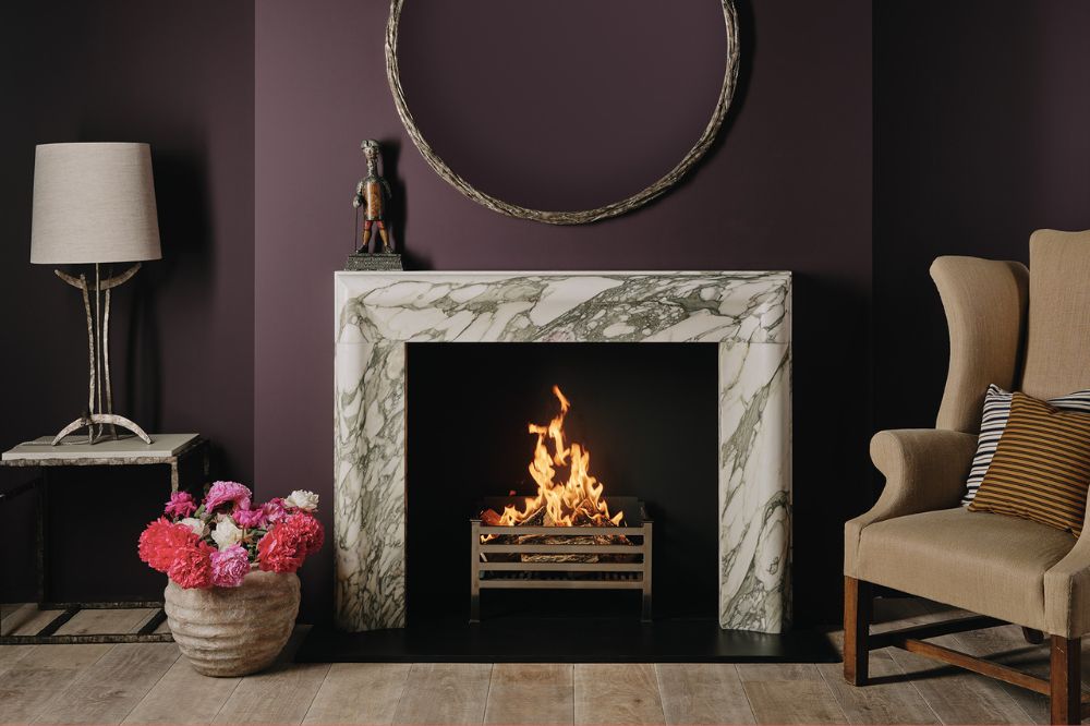 how to clean and maintain a fire surround